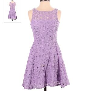 BB Dakota Lace Fit & Flare Mini Dress Size 0